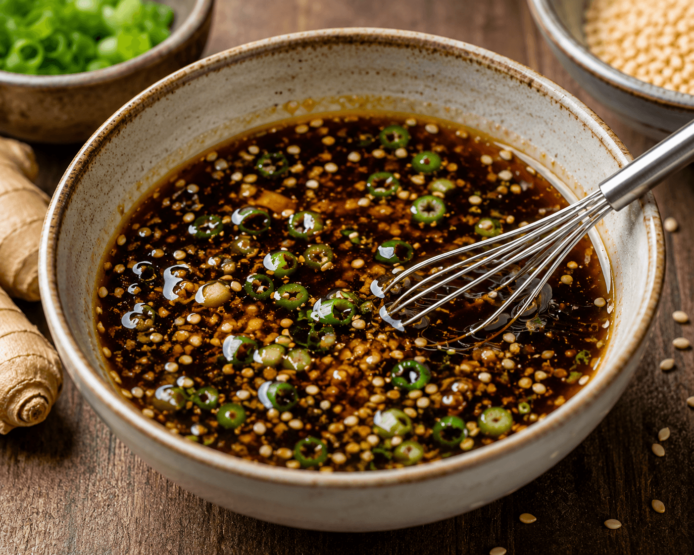 Japanse Dressing voor Salade