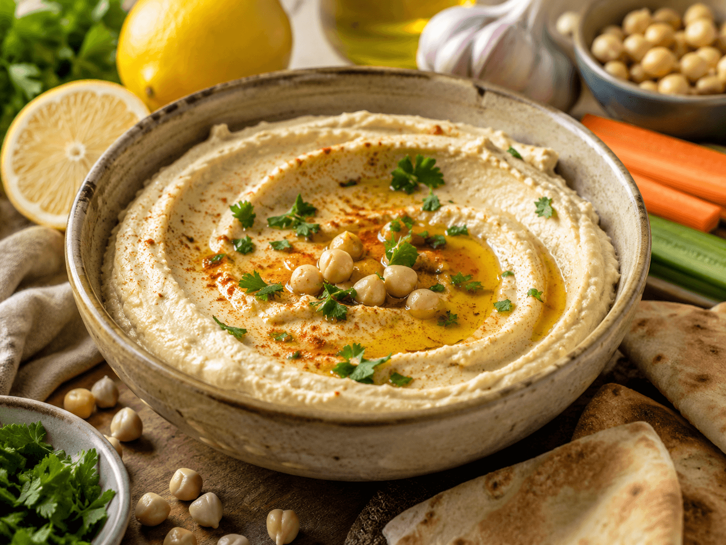 Neutrale hummus