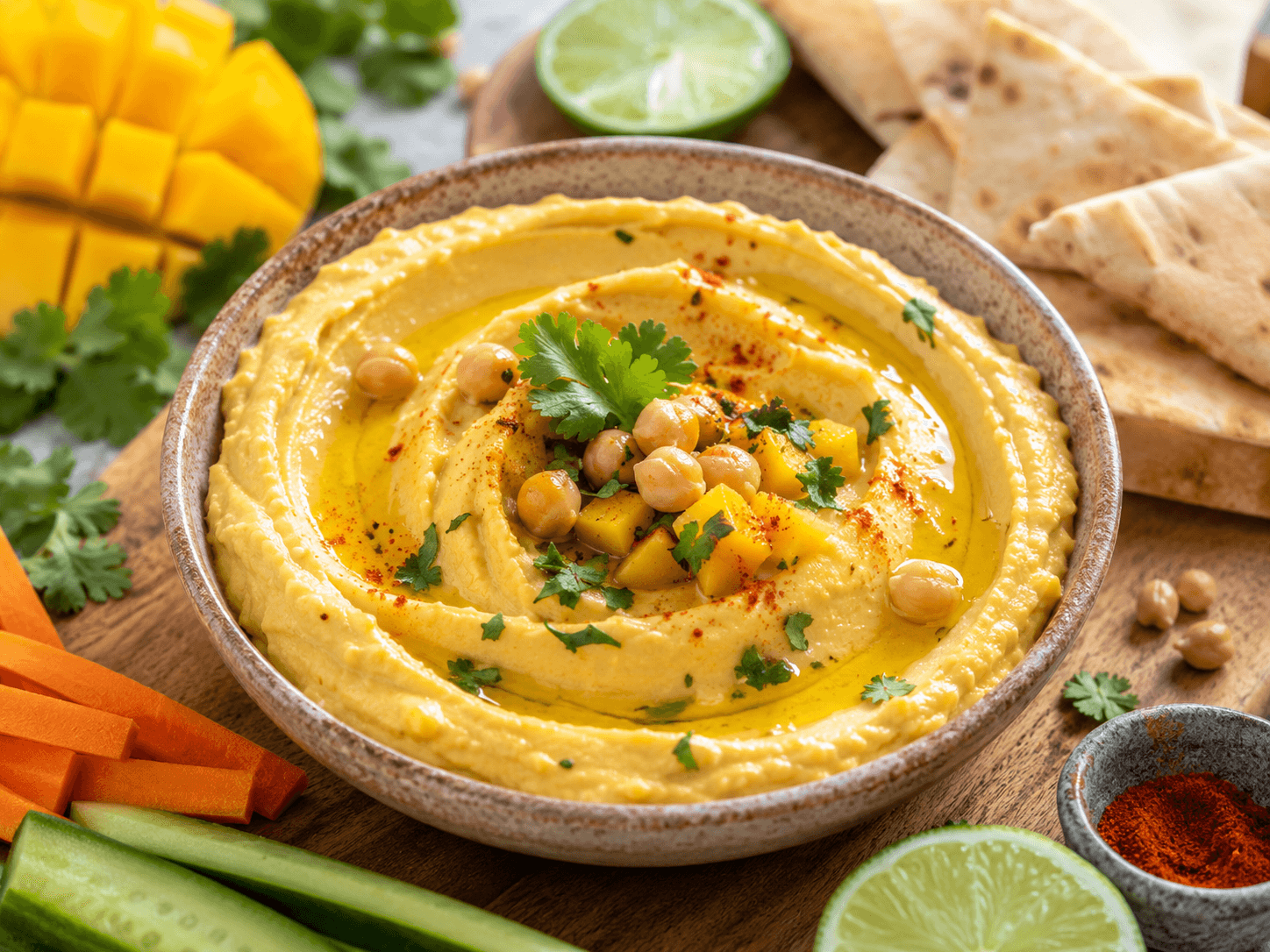 Mango hummus
