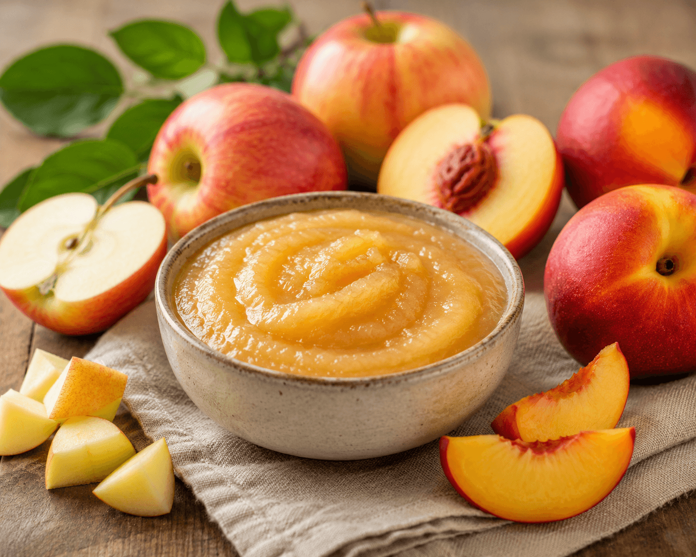 Appel-Nectarinemoes