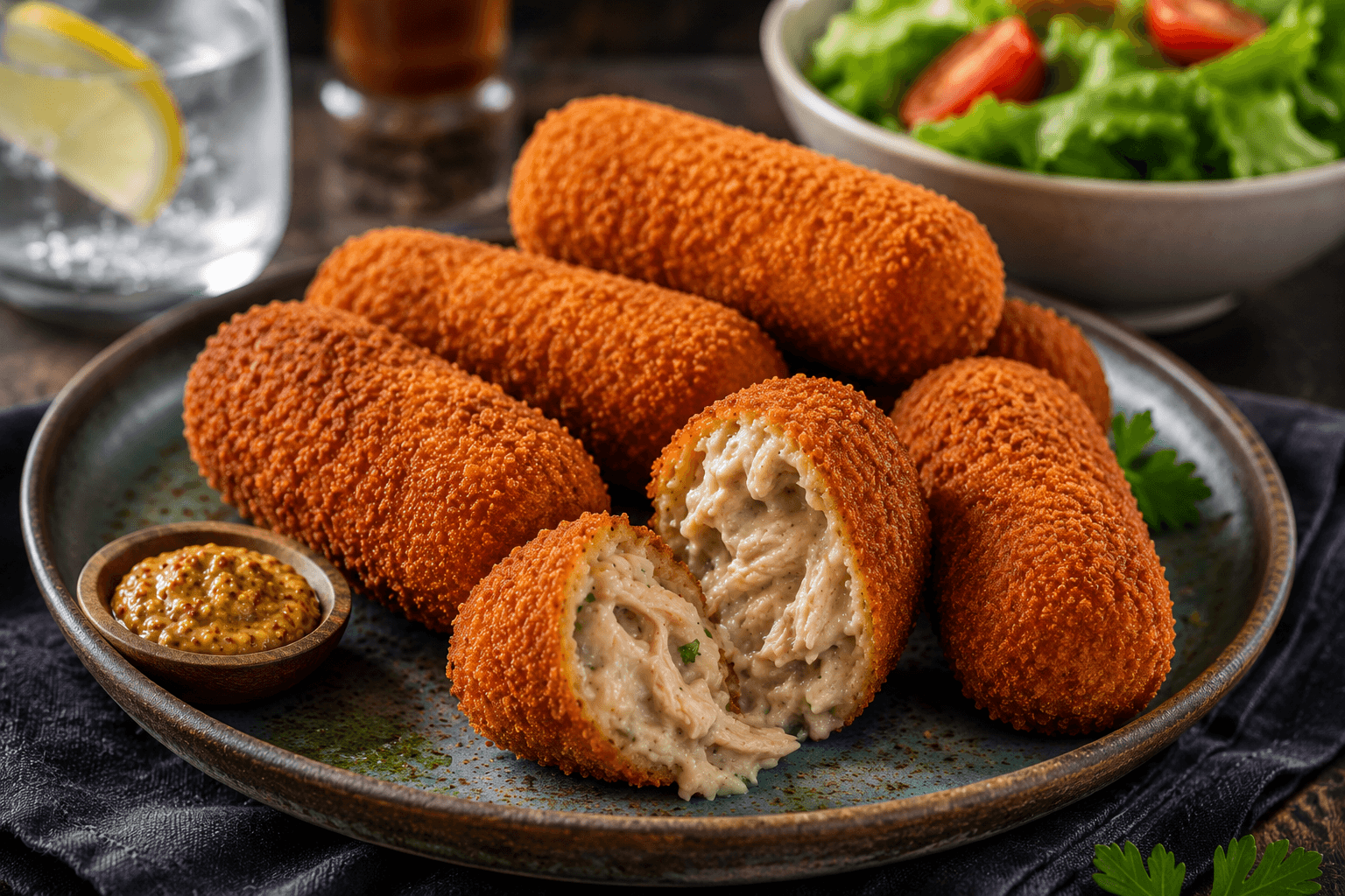 Kipragoutkroket
