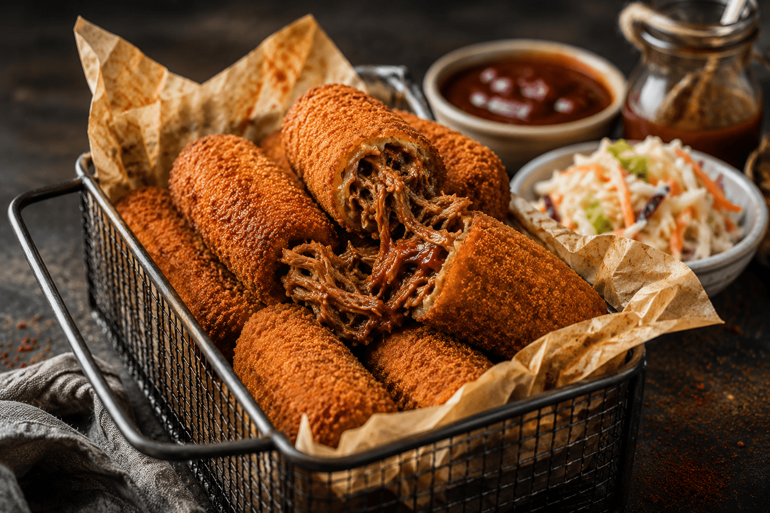 Pulled Pork-kroket