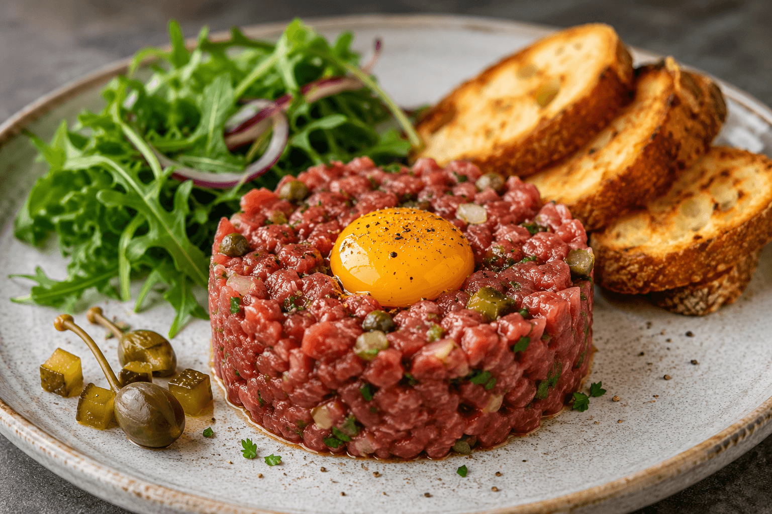 Klassieke Steak Tartaar (Ossenhaas)