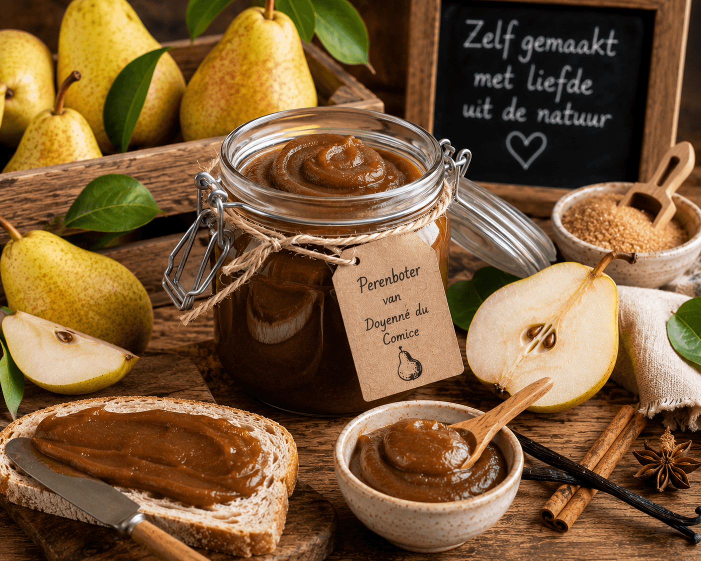 Perenboter (Pear Butter) van Doyenné du Comice
