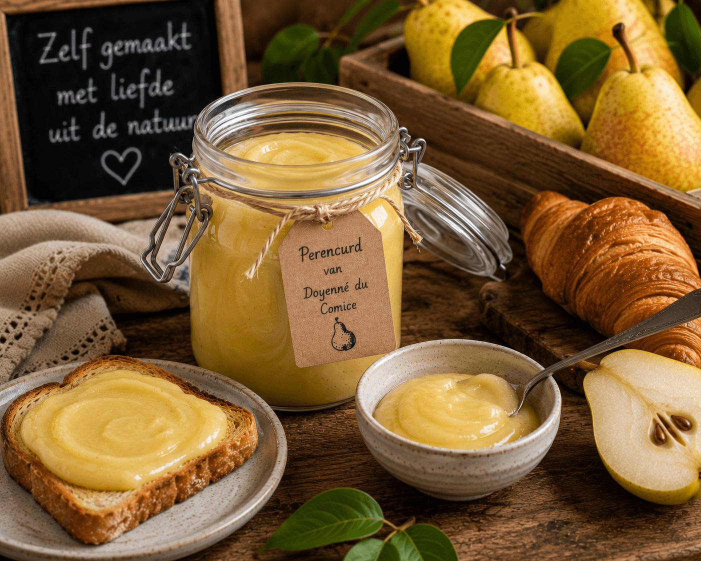 Perencurd van Doyenné du Comice