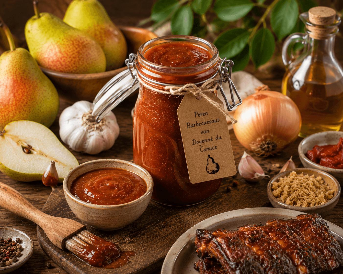 Peren-Barbecuesaus van Doyenné du Comice