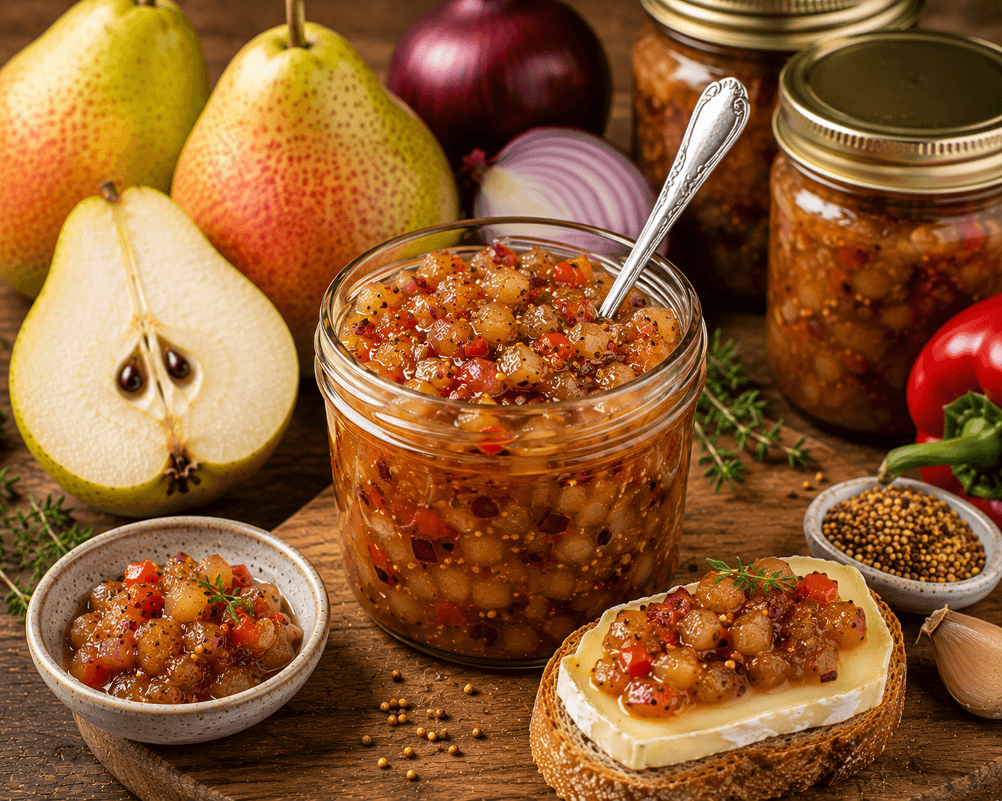 Perenrelish van Doyenné du Comice