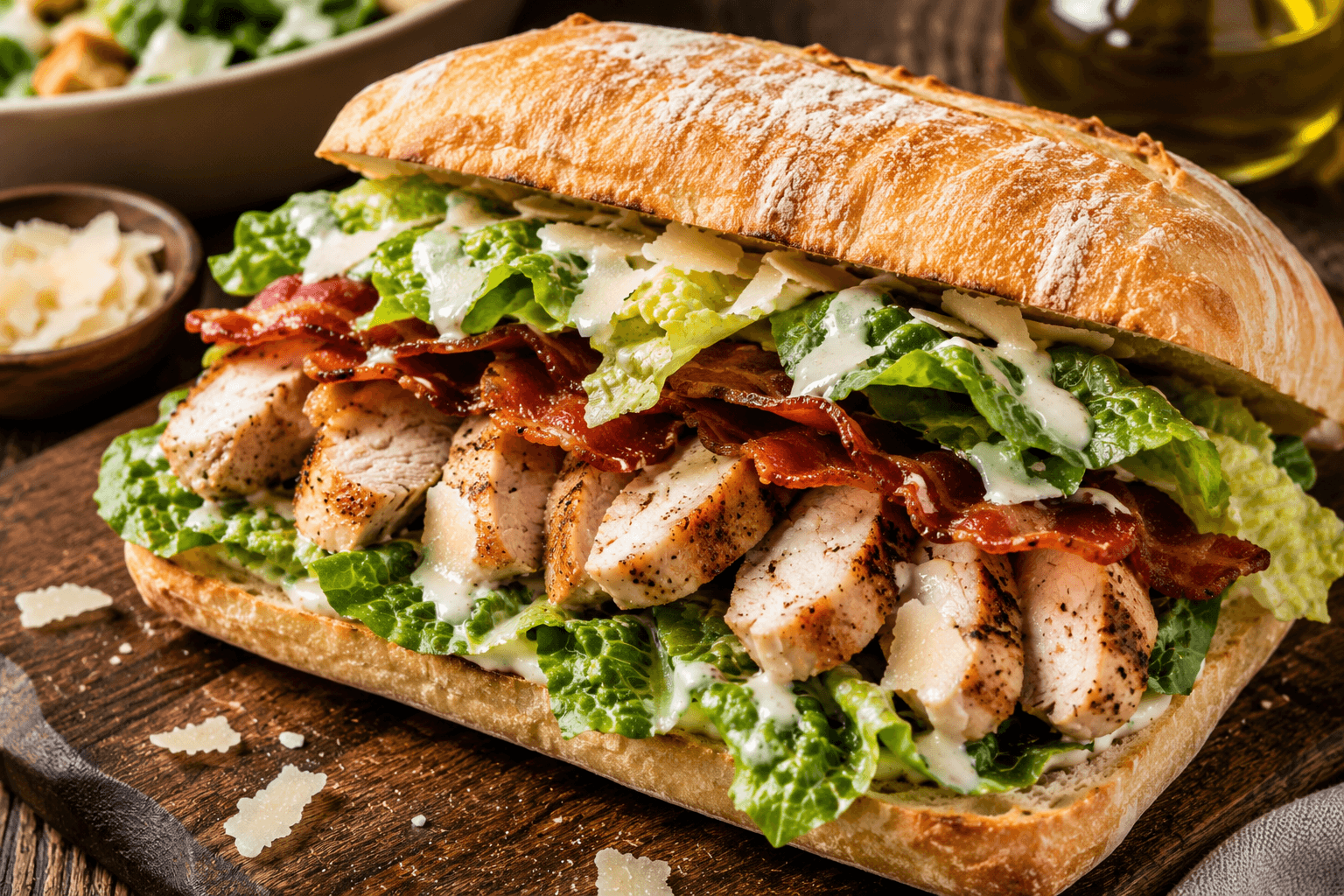 Broodje Kip Caesar