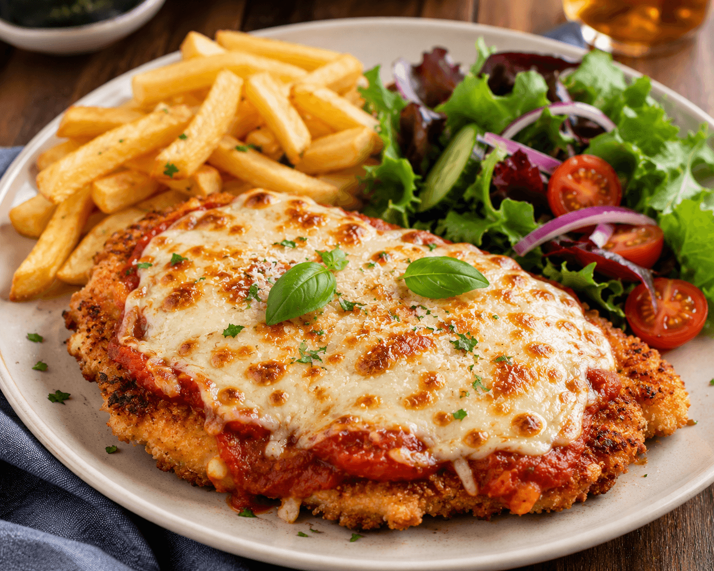 Chicken Parmigiana (Australische Parma)