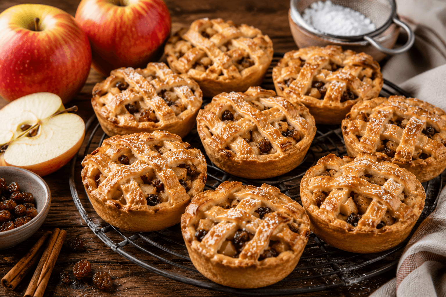 Mini Appeltaartjes met Elstar