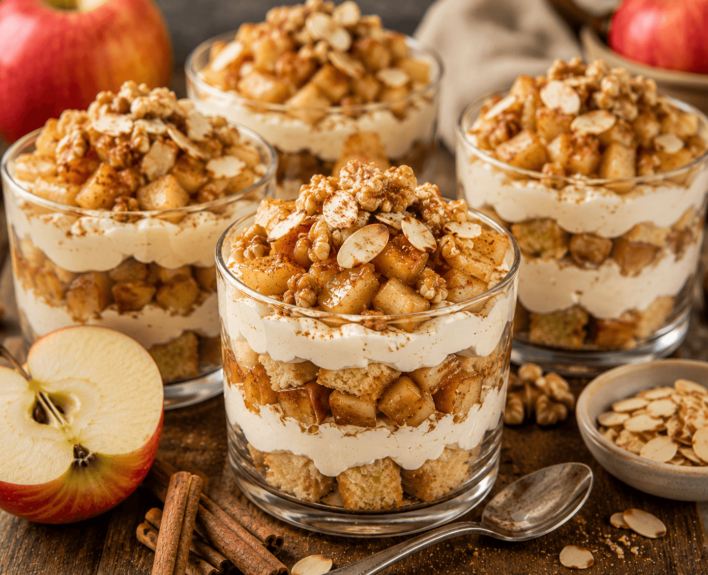 Elstar Appeltaart Trifle