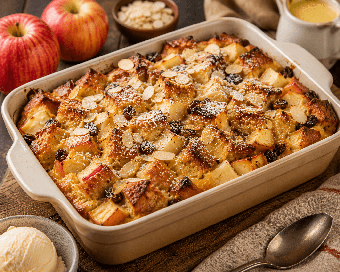 Elstar Appel-Bread Pudding