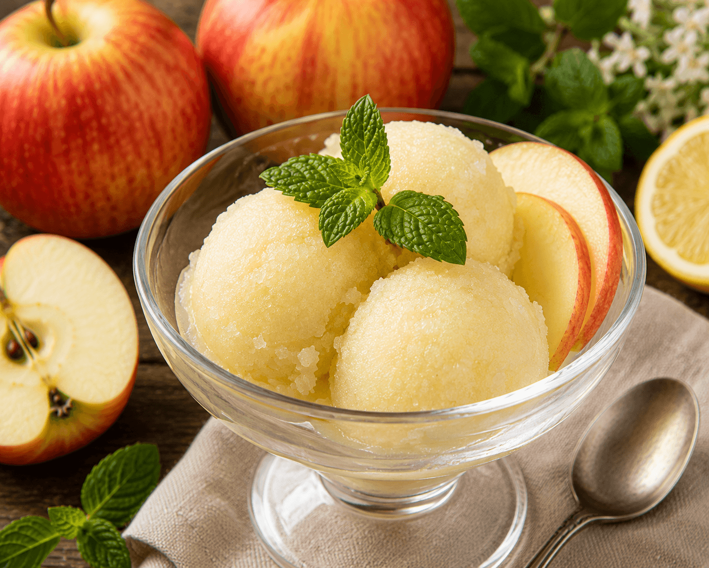 Elstar Appelsorbet