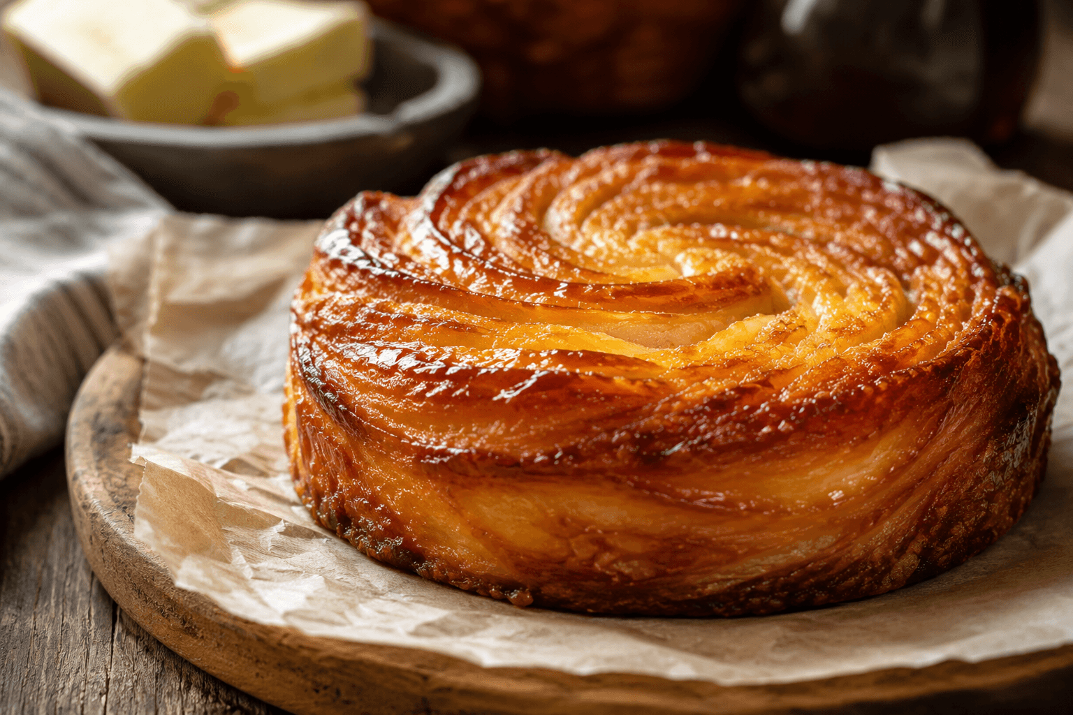 Klassieke Bretonse Kouign-Amann