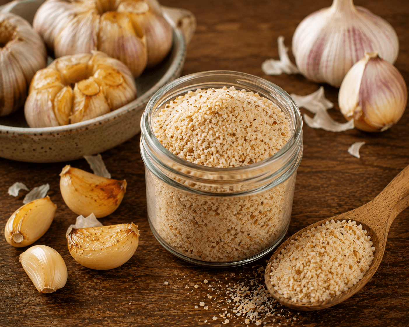 Knoflookzout van geroosterde knoflook