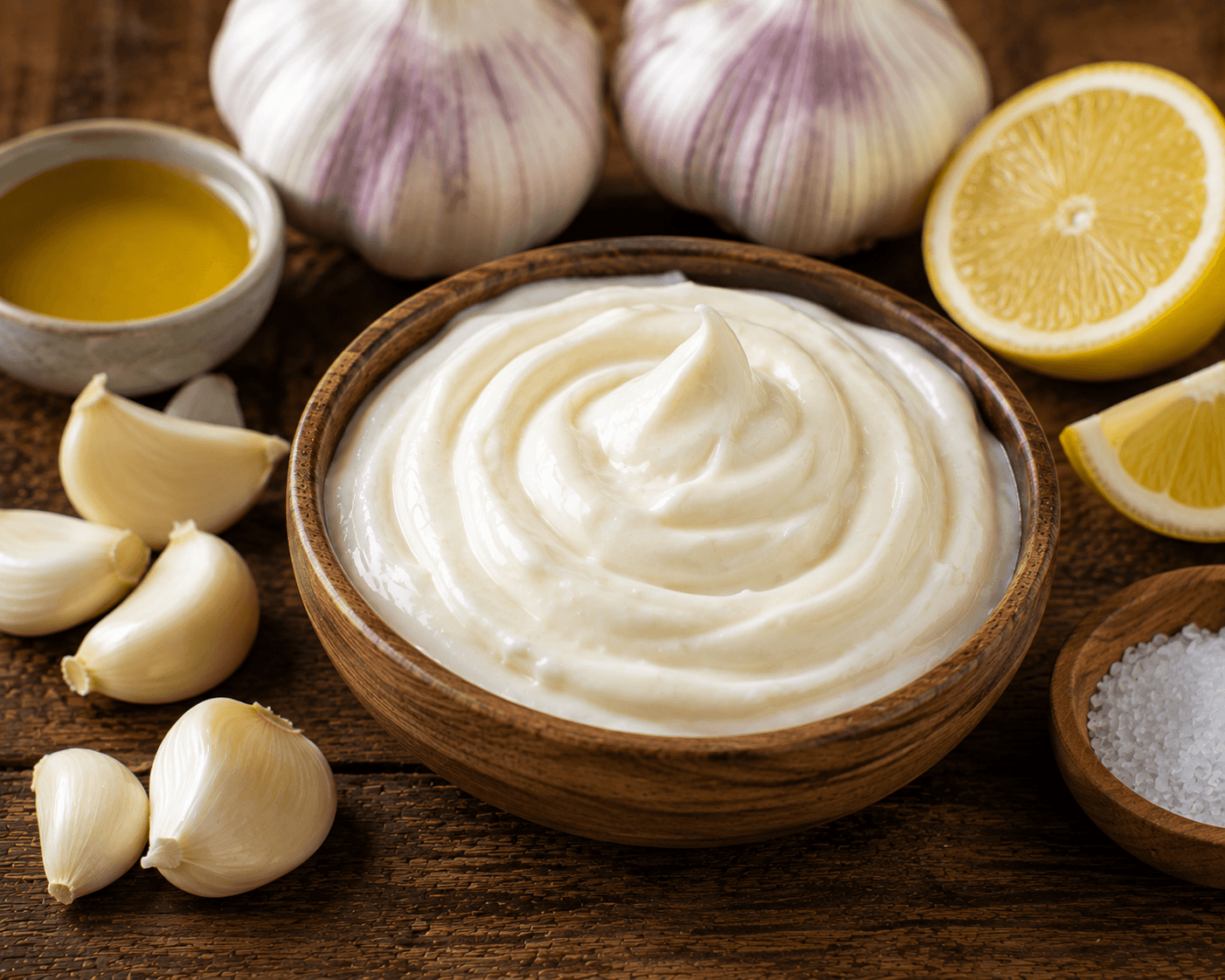 Toum – Libanese knoflookcrème